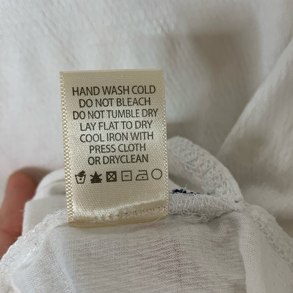 ❌SOLD❌Max Studio White Ruffle Sleeve Blouse Top - Picture 7 of 7